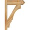 Ekena Millwork Balboa Rough Sawn Arts and Crafts Outlooker, Western Red Cedar, 6"W x 18"D x 26"H OUT06X18X26BOA03RWR - alternate 3